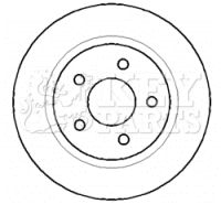 KEY PARTS Тормозной диск KBD4403